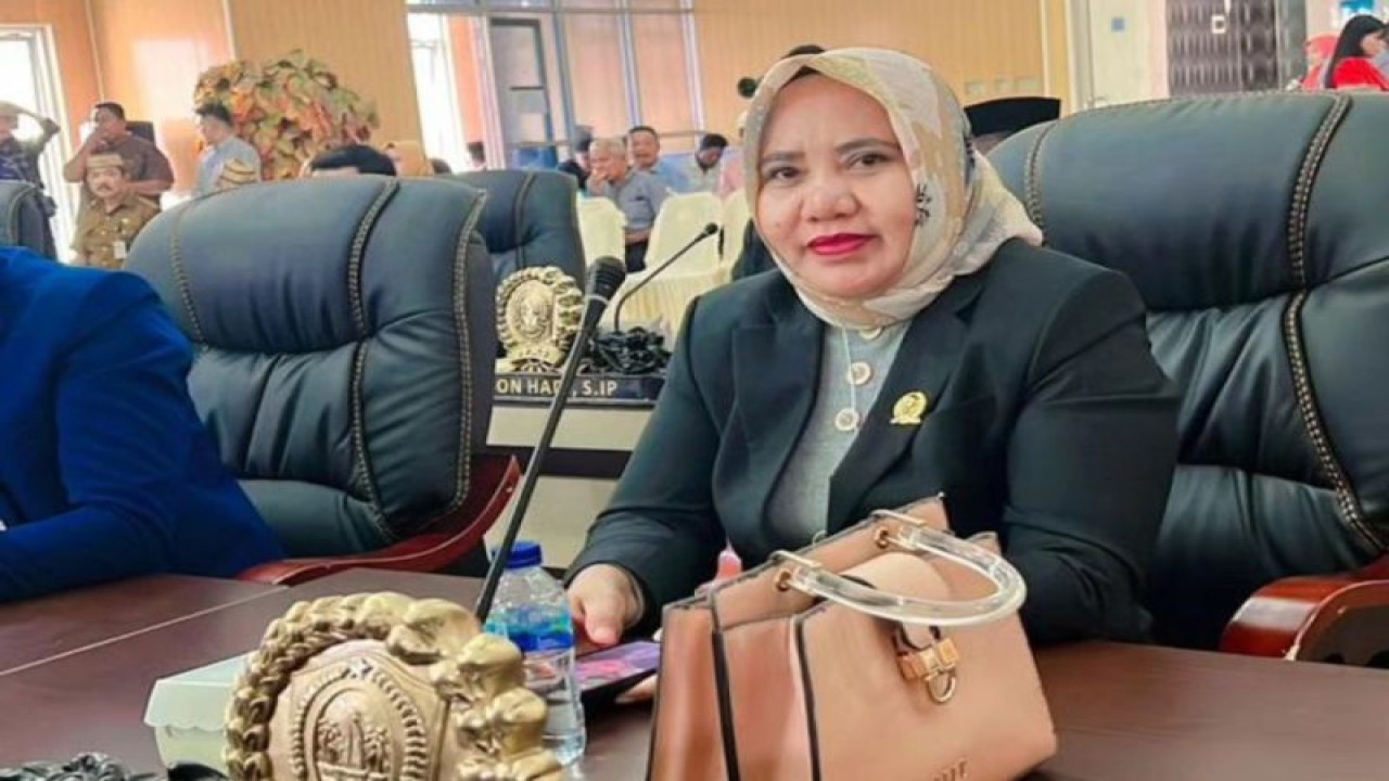 Anggota Komisi III DPRD Gorontalo Utara, Herniaty Moridju. (ANTARA/Susanti Sako)