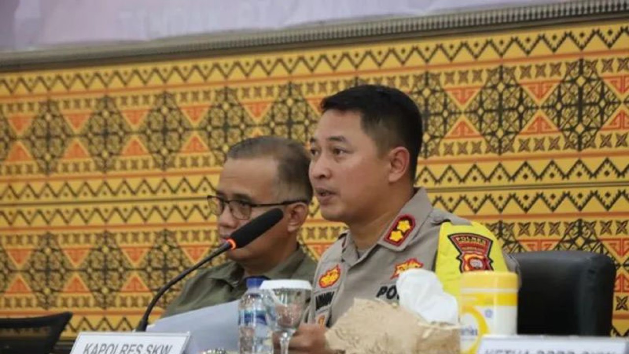 Kapolres Singkawang AKBP Arwin Amrih Wientama (Rudi)