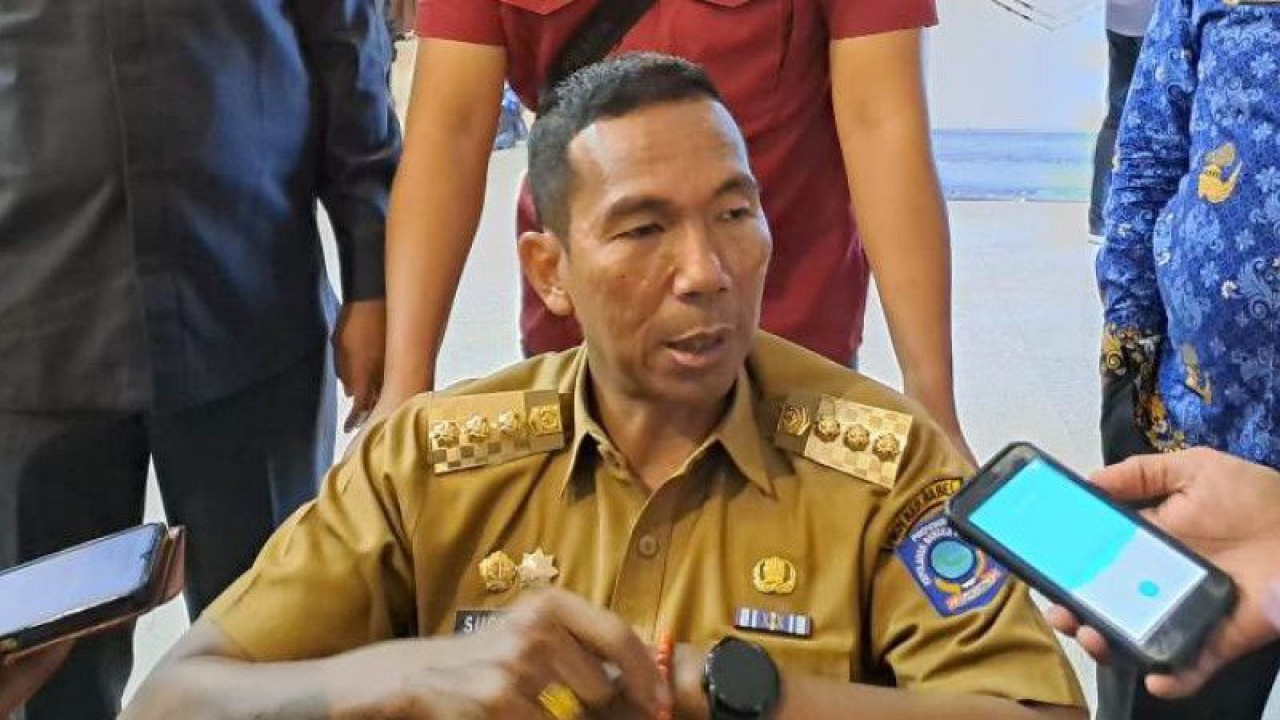 Penjabat Gubernur Kepulauan Babel Suganda Pandapotan Pasaribu. ANTARA/Aprionis