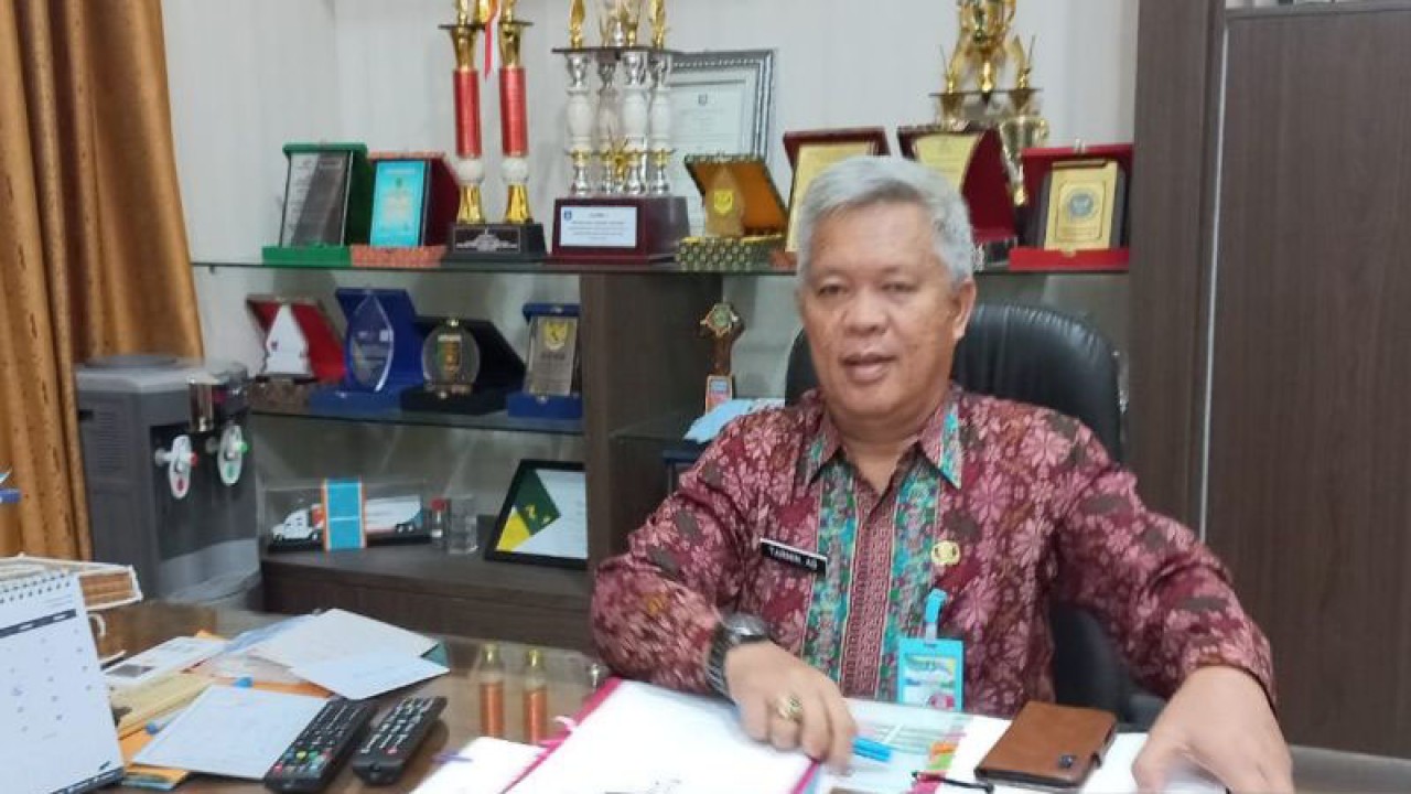 Kepala Dinas Perindustrian dan perdagangan Provinsi Babel Tarmin AB. (ANTARA/ Elza Elvia)