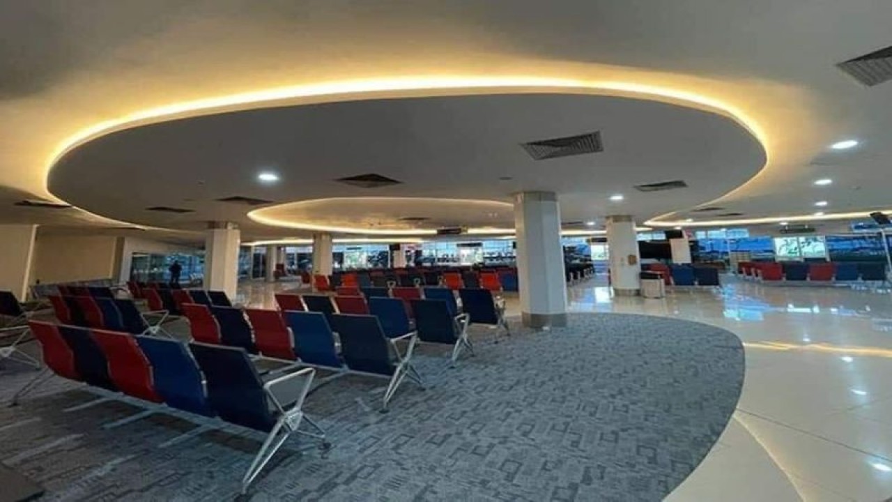 Bandar Udara Internasional Pattimura Ambon. ANTARA/Penina F Mayaut.