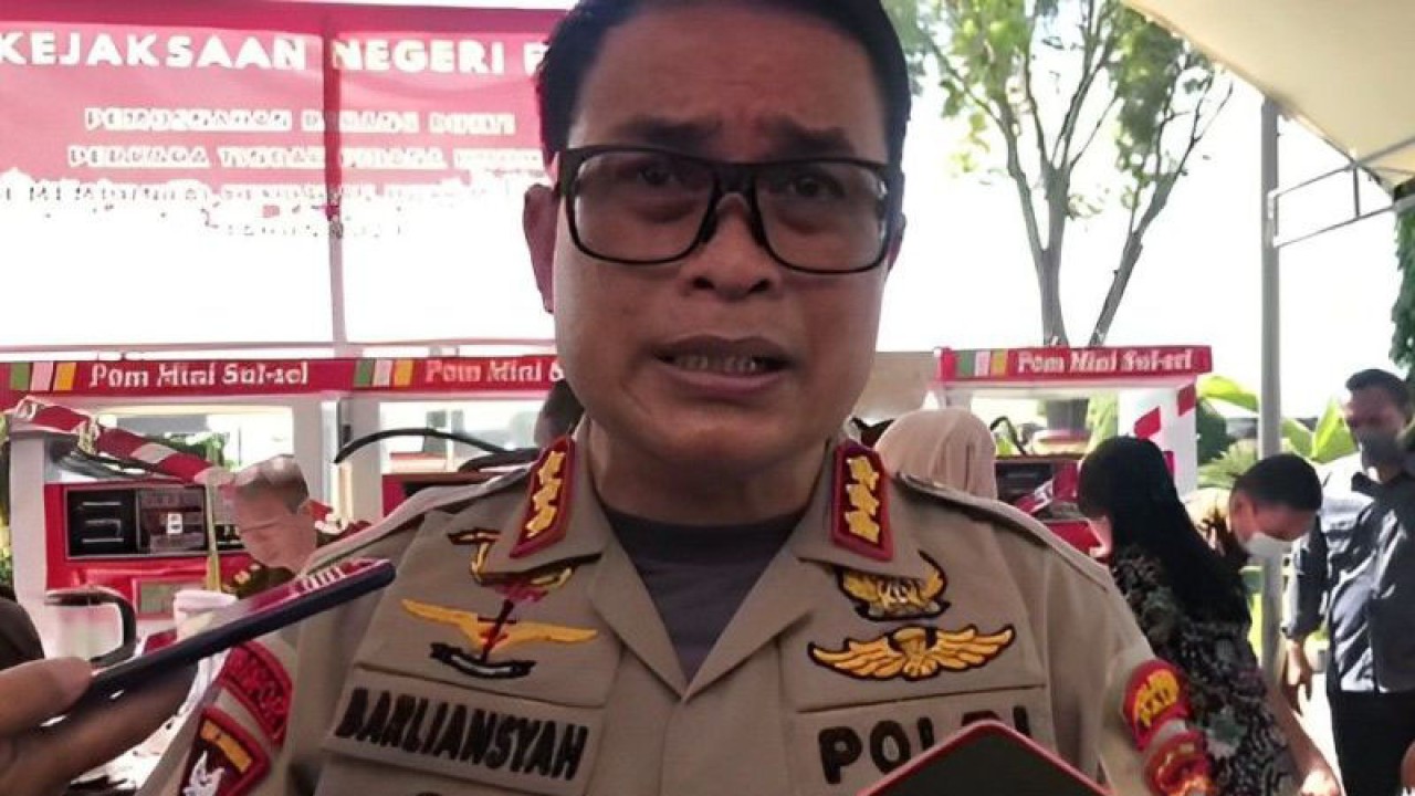 Kepala Polresta (Kapolresta) Palu, Kombes Pol. Barliansyah. (ANTARA/Nur Amalia Amir)