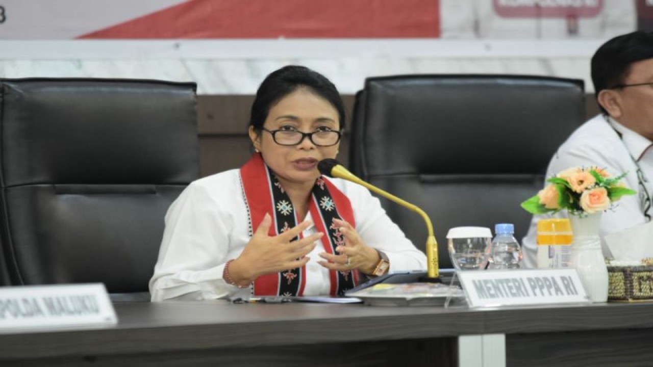 Menteri Pemberdayaan Perempuan dan Perlindungan Anak Bintang Puspayoga. (FOTO ANTARA/ HO-Kemen PPPA)
