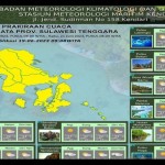 BMKG: Wilayah Sultra cerah berawan kecuali Kolaka Utara-1687161164