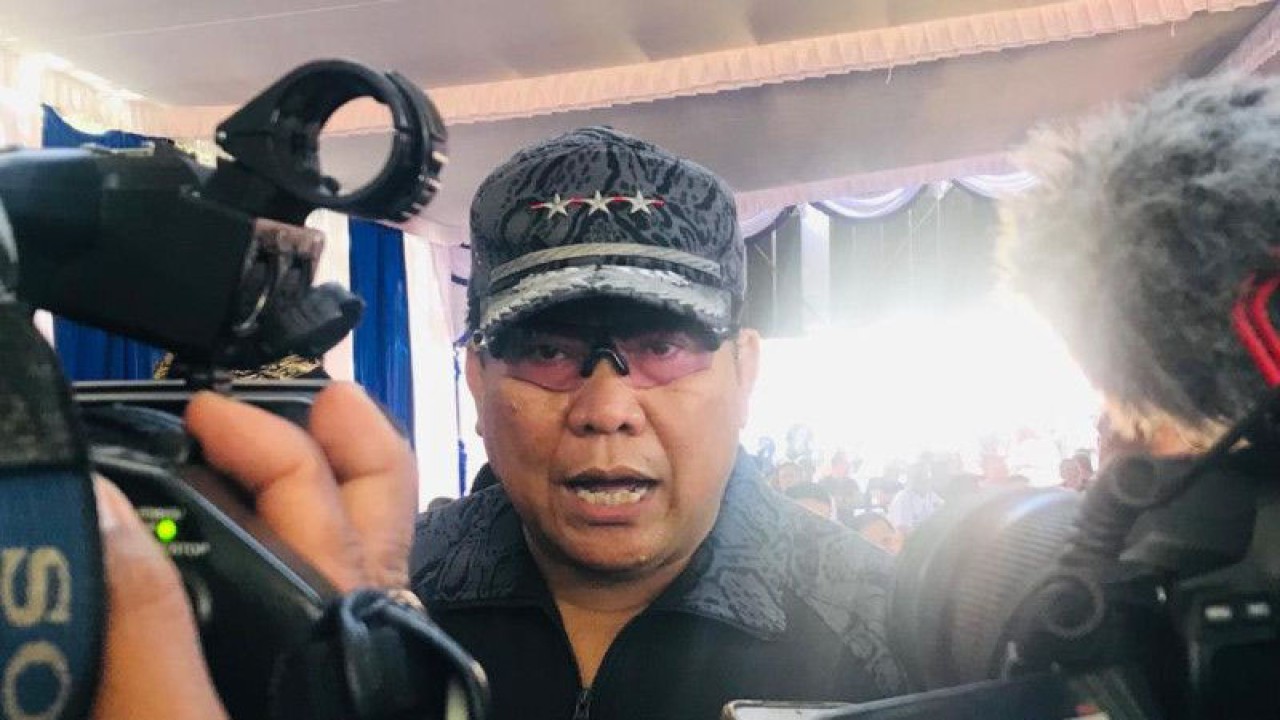 Kepala Badan Narkotika Nasional Republik Indonesia Komisaris Jenderal Polisi Petrus Reinhard Golose memberikan keterangan terkait pengungkapan kasus narkotika pascapandemi COVID-19 di Denpasar, Bali, Jumat (23/6/2023). ANTARA/Rolandus Nampu