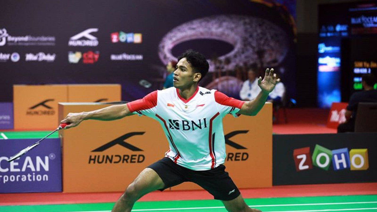 Pebulu tangkis tunggal putra Indonesia Chico Aura Dwi Wardoyo (ANTARA/HO-PBSI/am)