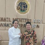 Bupati Sambas saat bersilaturahmi dengan Wamen ATR (ANTARA/HO-Imbran)-1686042407