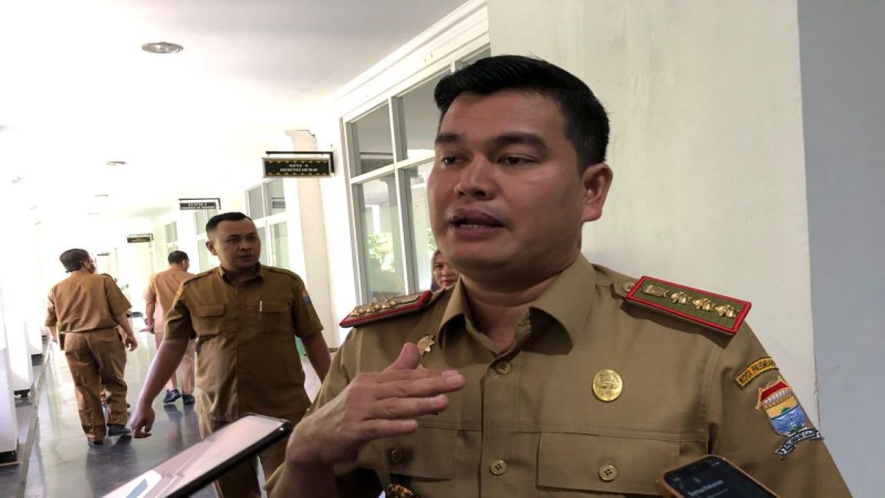 Kepala Dinas Lingkungan Hidup dan Kebersihan (DLHK) Kota Palembang, Sumatra Selatan Ahmad Mustain. ANTARA/Ahmad Rafli Baiduri