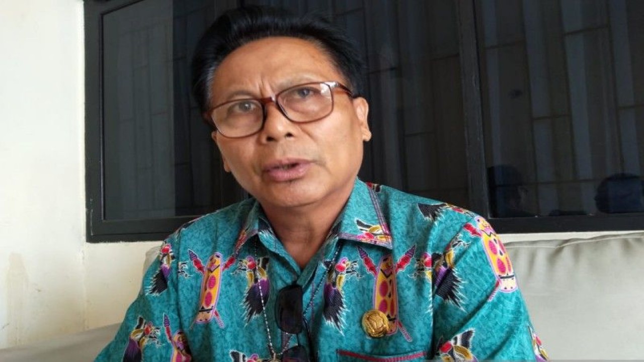 Kepala Dinas Pertanian dan Hortikultura Kabupaten Jayapura David Zakaria (ANTARA/Agustina Estevani Janggo)