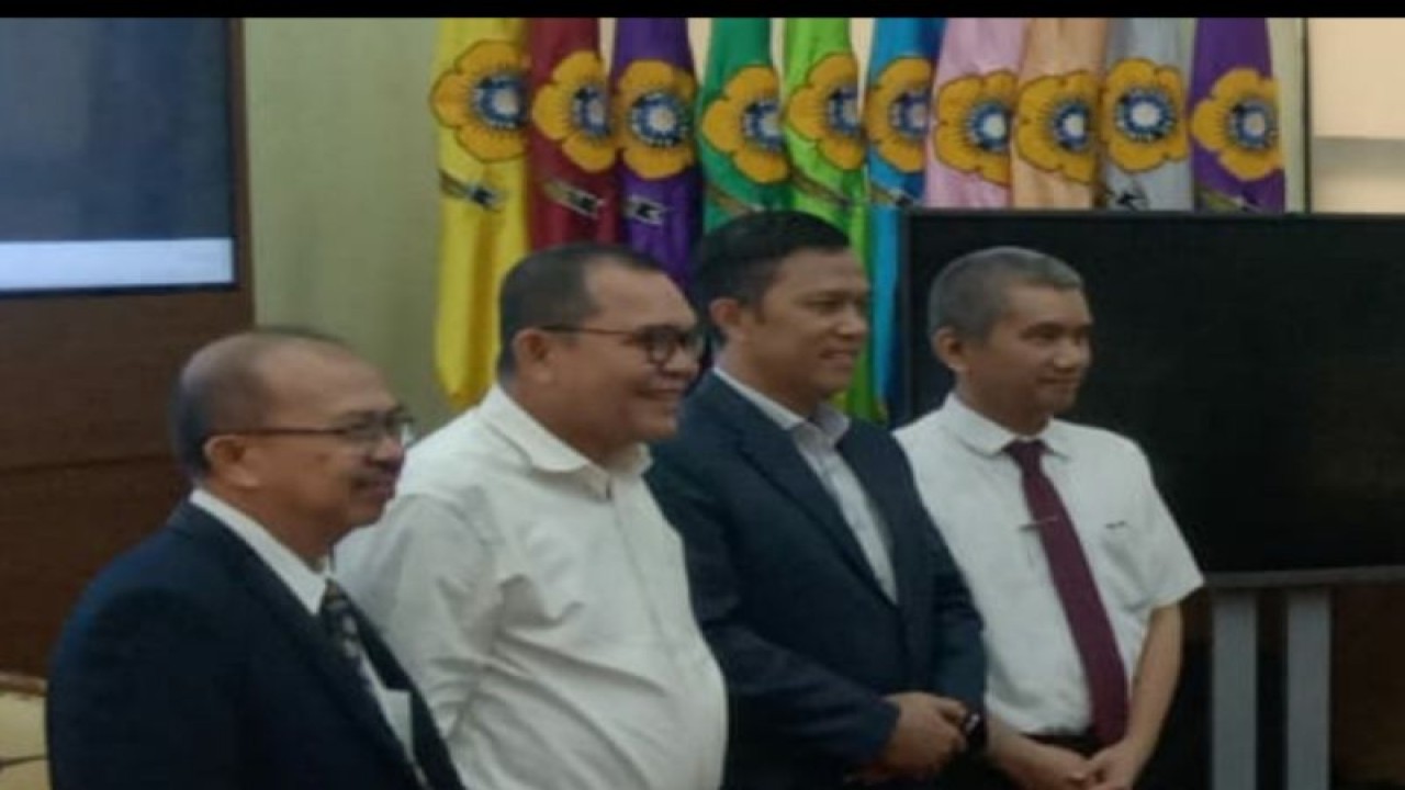 Empat bakal calon rektor Unsri memasuki proses penyaringan jadi tiga orang. (ANTARA/Yudi Abdullah)