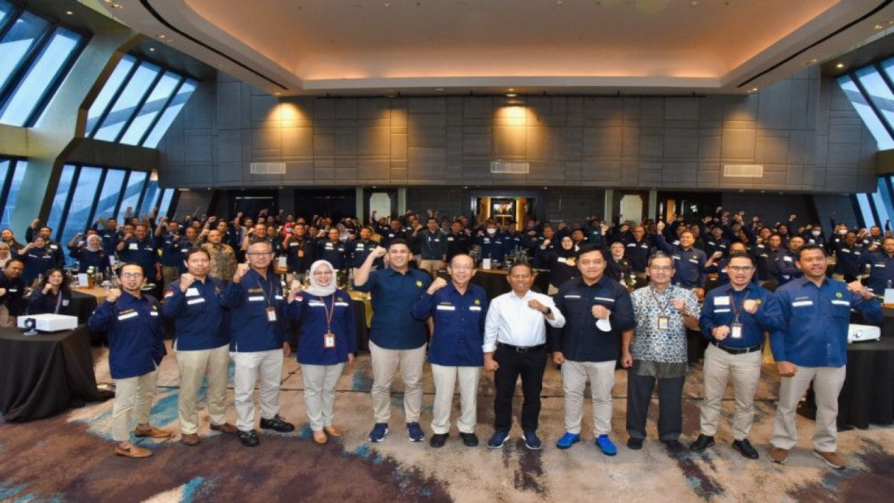 Kegiatan Forum Komunikasi (Forkom) Keselamatan Sektor ESDM, yang diselenggarakan Kementerian ESDM di Tangerang, Banten, Jumat (16/6/2023). ANTARA/HO-Humas Kementerian ESDM