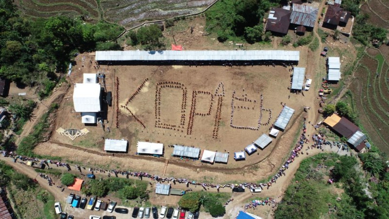 Festival Kopi Lembah Colol, 13 Juni sampai 14 Juni 2023 di Manggarai Timur, NTT. (ANTARA/HO-BPOLBF)