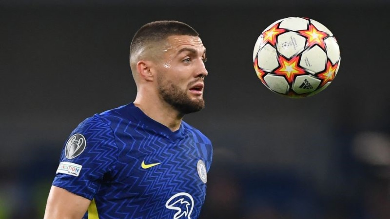Foto arsip - Pemain Chelsea asal Kroasia Mateo Kovacic. (AFP/DANIEL LEAL)