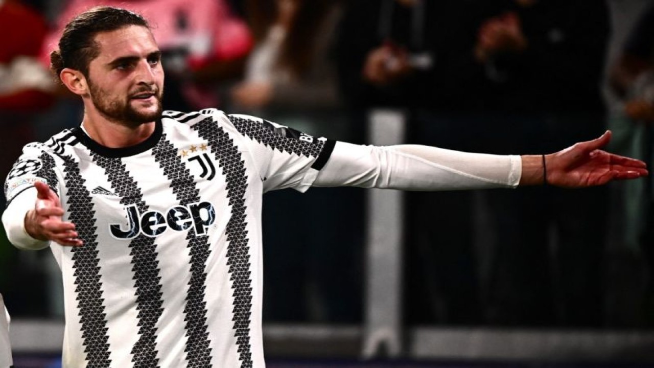 Foto arsip - Pemain Juventus Adrien Rabiot. (ANTARA/AFP/MARCO BERTORELLO)