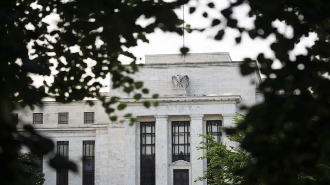 Foto Dokumen: Gedung Federal Reserve AS di Washington, D.C., Amerika Serika pada 1 Juni 2022. ANTARA/Xinhua/Liu Jie