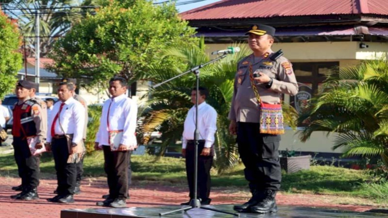 Kapolres Kupang AKBP Anak Agung Gde Anom Wirata. ANTARA/Ho-Humas Polres Kupang
