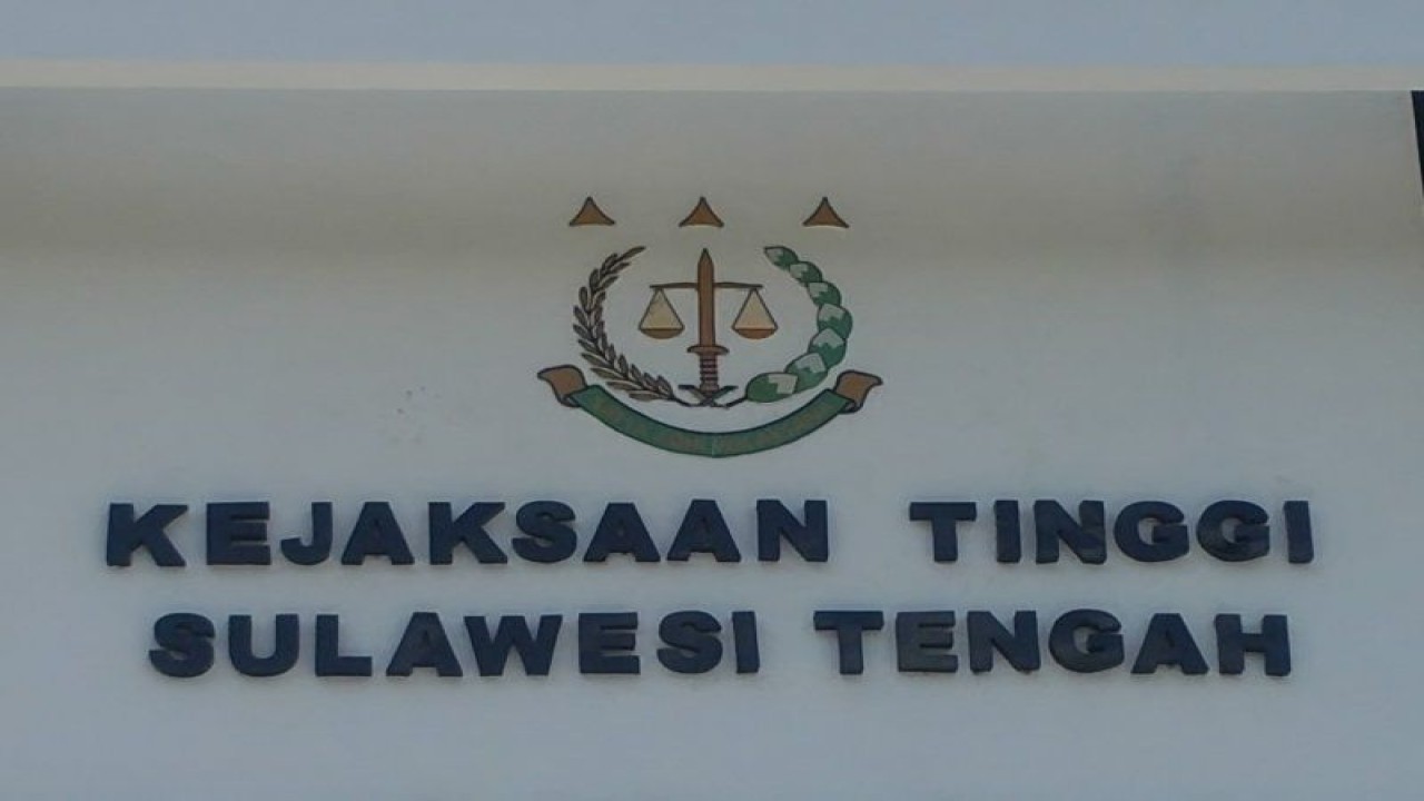 Gedung Kejaksaan Tinggi Provinsi Sulawesi Tengah. (ANTARA/Sulapto Sali)