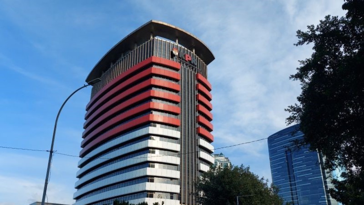 Gedung Merah Putih KPK. (ANTARA/Fianda Sjofjan Rassat)