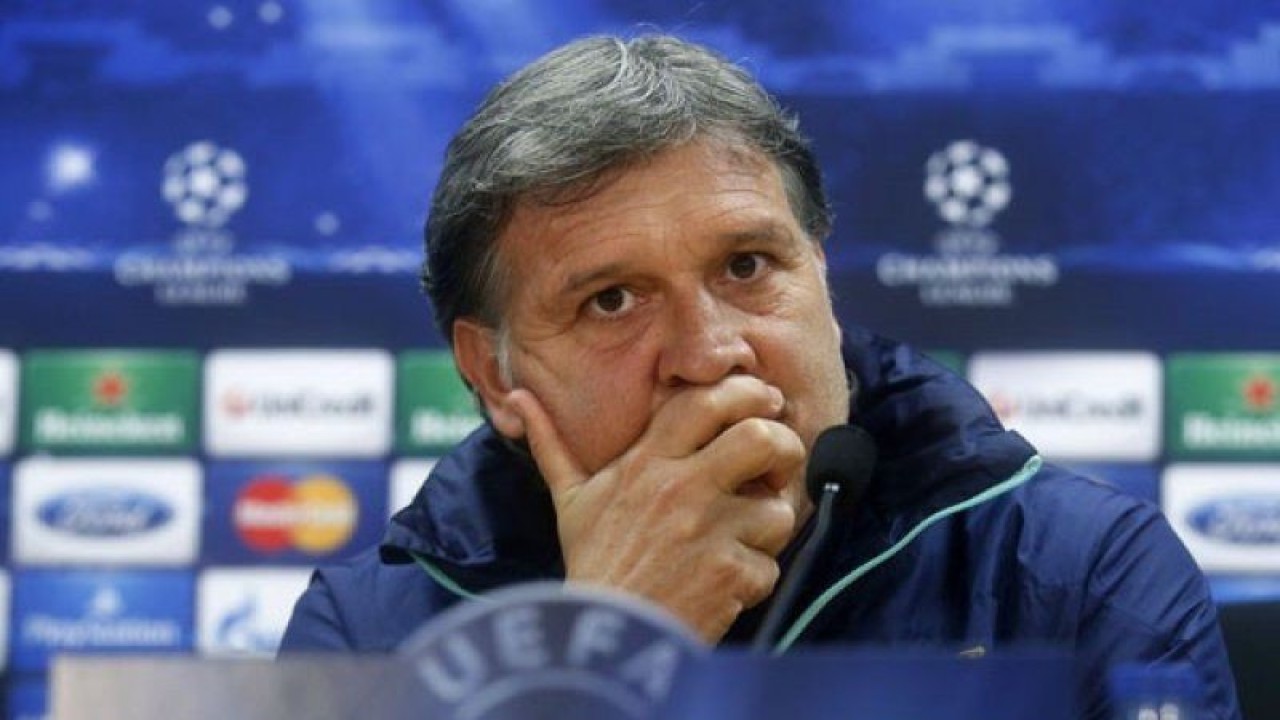 Gerardo Tata Martino. ANTARA/REUTERS/Albert Gea/am.