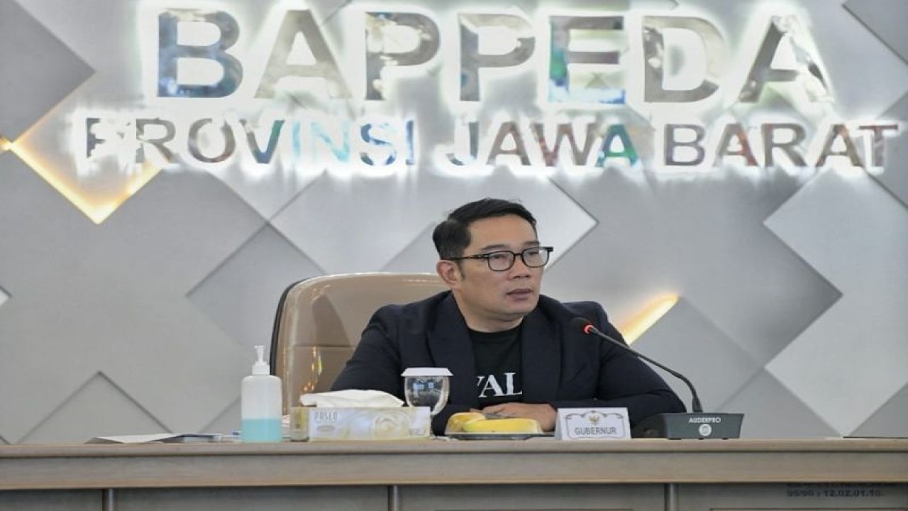 Gubernur Jawa Barat M. Ridwan Kamil. (ANTARA/HO-Humas Pemprov Jawa Barat)