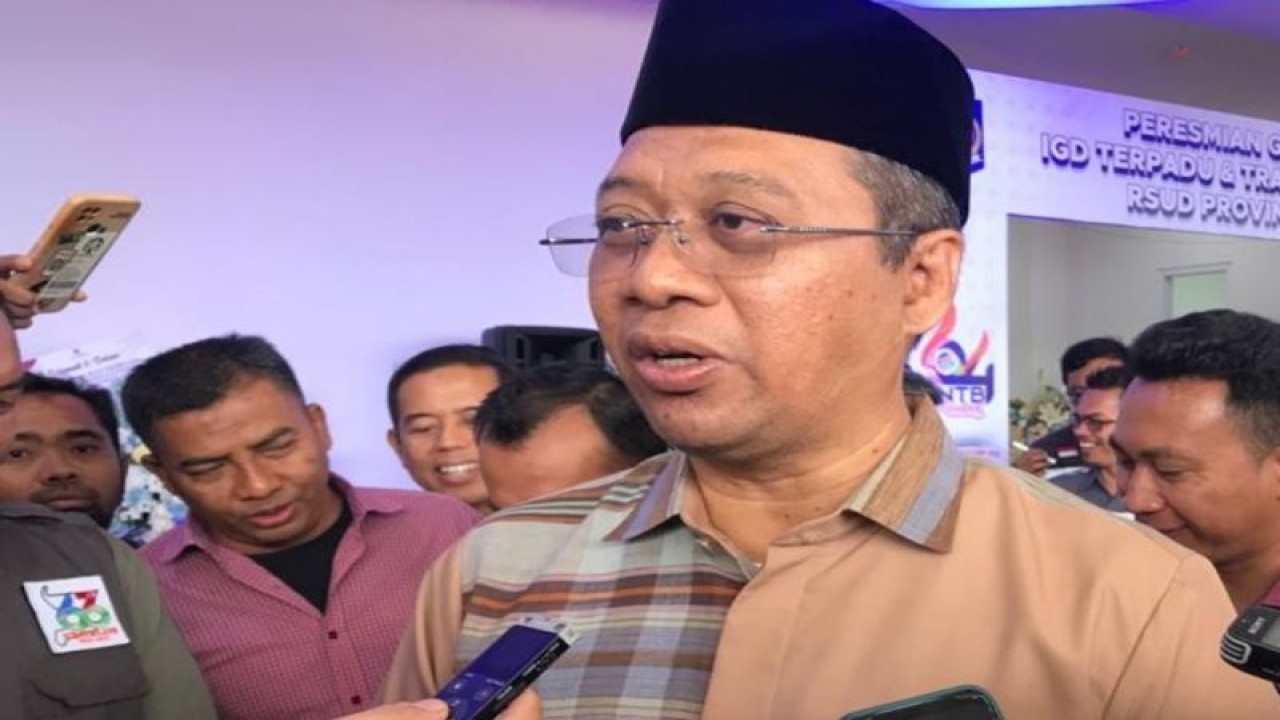 Gubernur Nusa Tenggara Barat (NTB), Zulkieflimansyah. ANTARA/Nur Imansyah