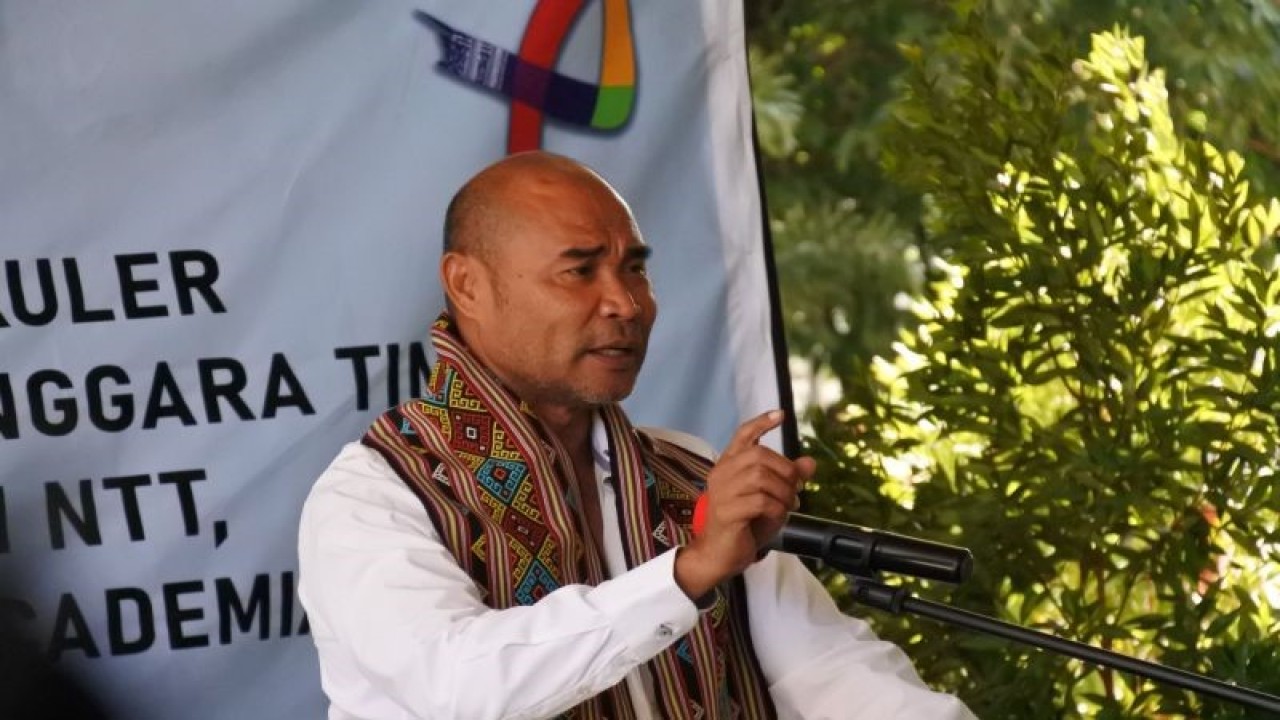 Gubernur Provinsi Nusa Tenggara Timur Viktor Bungtilu Laiskodat. (ANTARA/Benny Jahang)