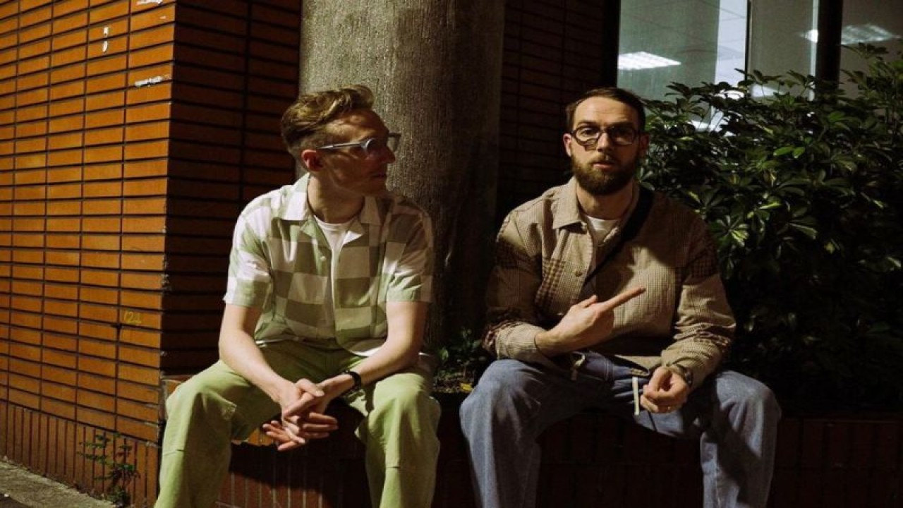 Duo musik asal Inggris, Honne. (ANTARA/HO-Neutron Live)