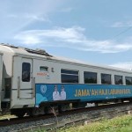 Ilustrasi kereta api di wilayah kerja PT KAI Divisi Regional I Sumatera Utara. (ANTARA/HO-PT KAI Divisi Regional I Sumatera Utara)-1686645864