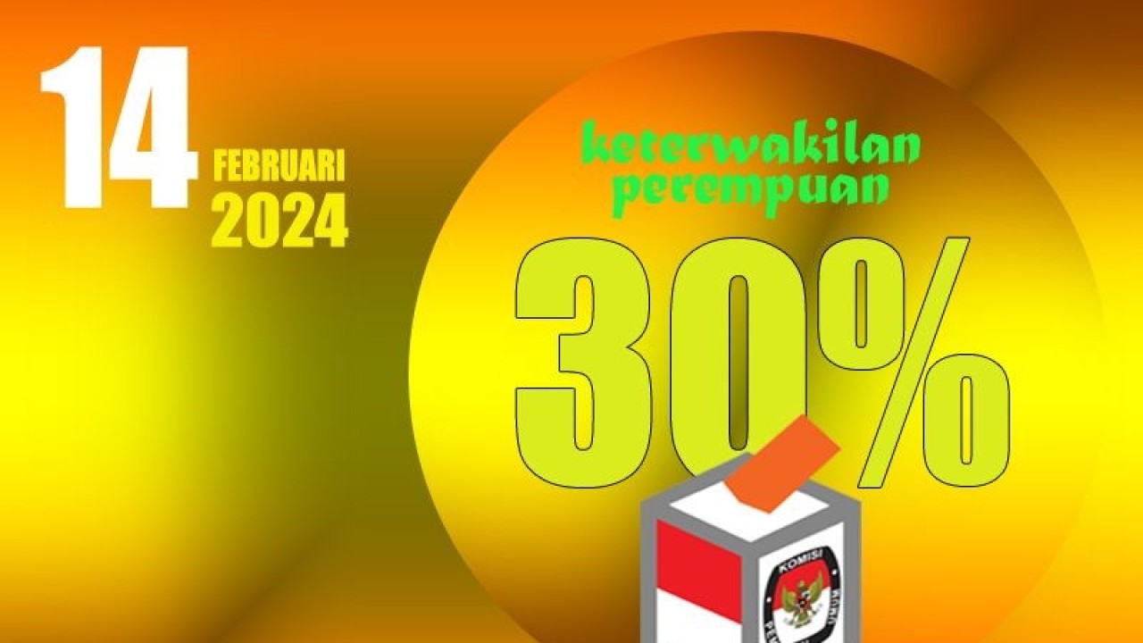 Ilustrasi keterwakilan perempuan minimal 30 persen dari total anggota DPR RI dan anggota DPRD. ANTARA/Ilustrator/Kliwon
