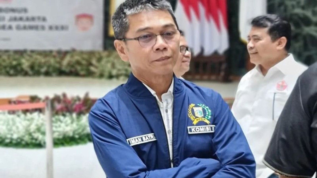 Ketua Komisi E DPRD DKI Jakarta, Iman Satria di Gedung Balai Kota Jakarta, Rabu (3/5/2023). ANTARA/HO-Media Sosial Iman Satria