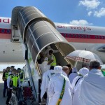 JCH asal NTB saat diberangkatkan melalui Bandara Internasional Lombok, Minggu (18/6/2023). ANTARA/Humas Bandara Lombok-1687165791