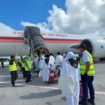 JCH asal NTB saat diberangkatkan menuju Mekah melalui Bandara Internasional Lombok, Nusa Tenggara (ANTARA/Humas Bandara Lombok)-1686217251