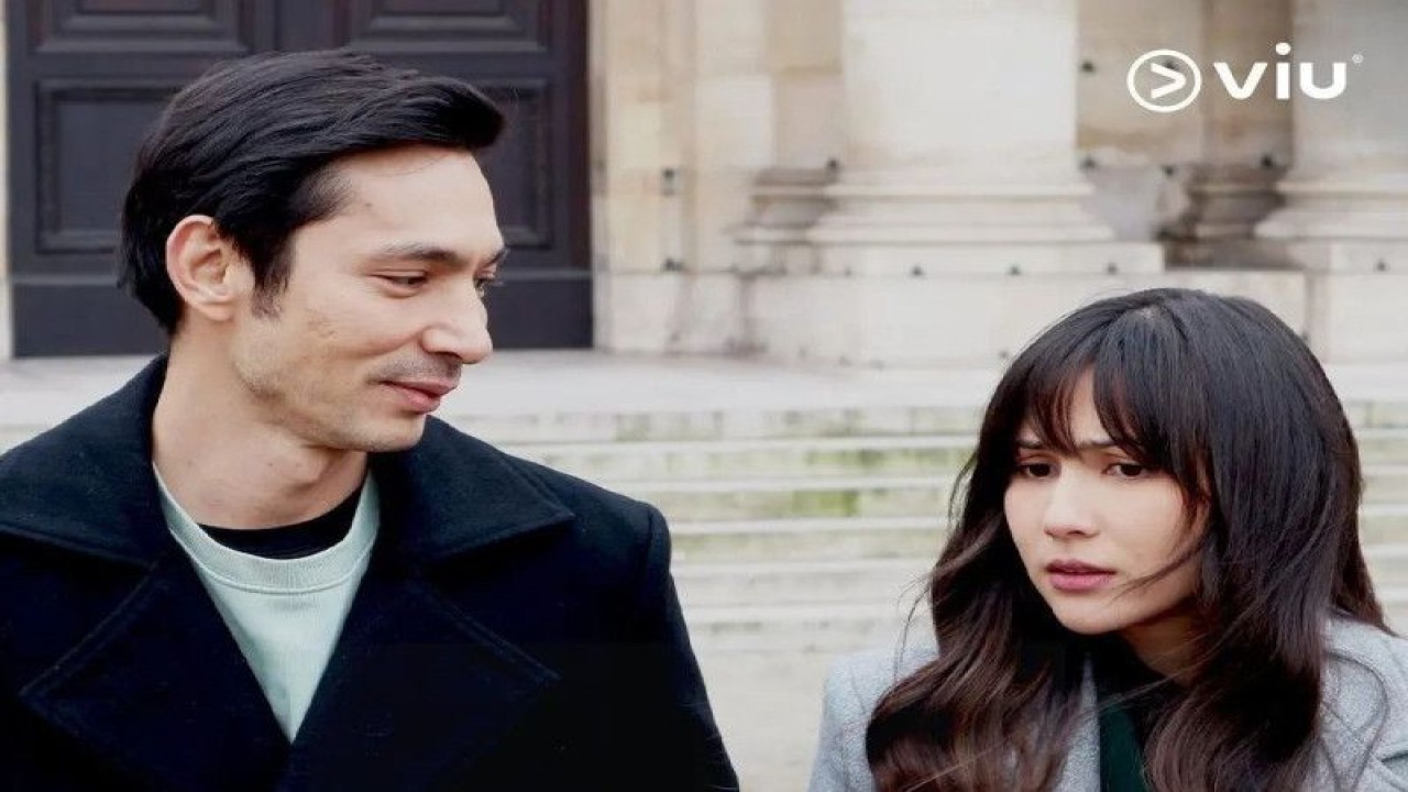 Cuplikan "Marriage with Benefits" yang menampilkan Jessica Mila dan Abimanyu Aryasatya. (ANTARA/HO/VIU Indonesia)