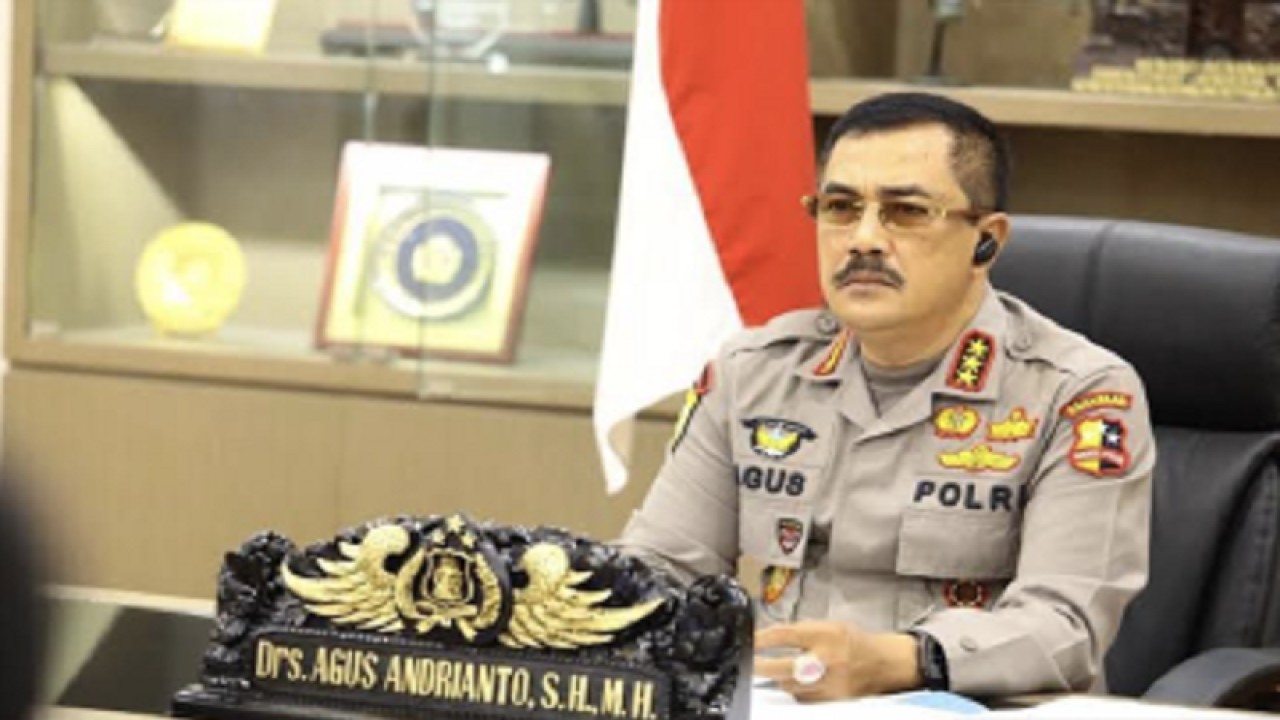 Kabareskrim Polri Komjen Pol Agus Andrianto. (ANTARA/Dokumentasi Pribadi.)