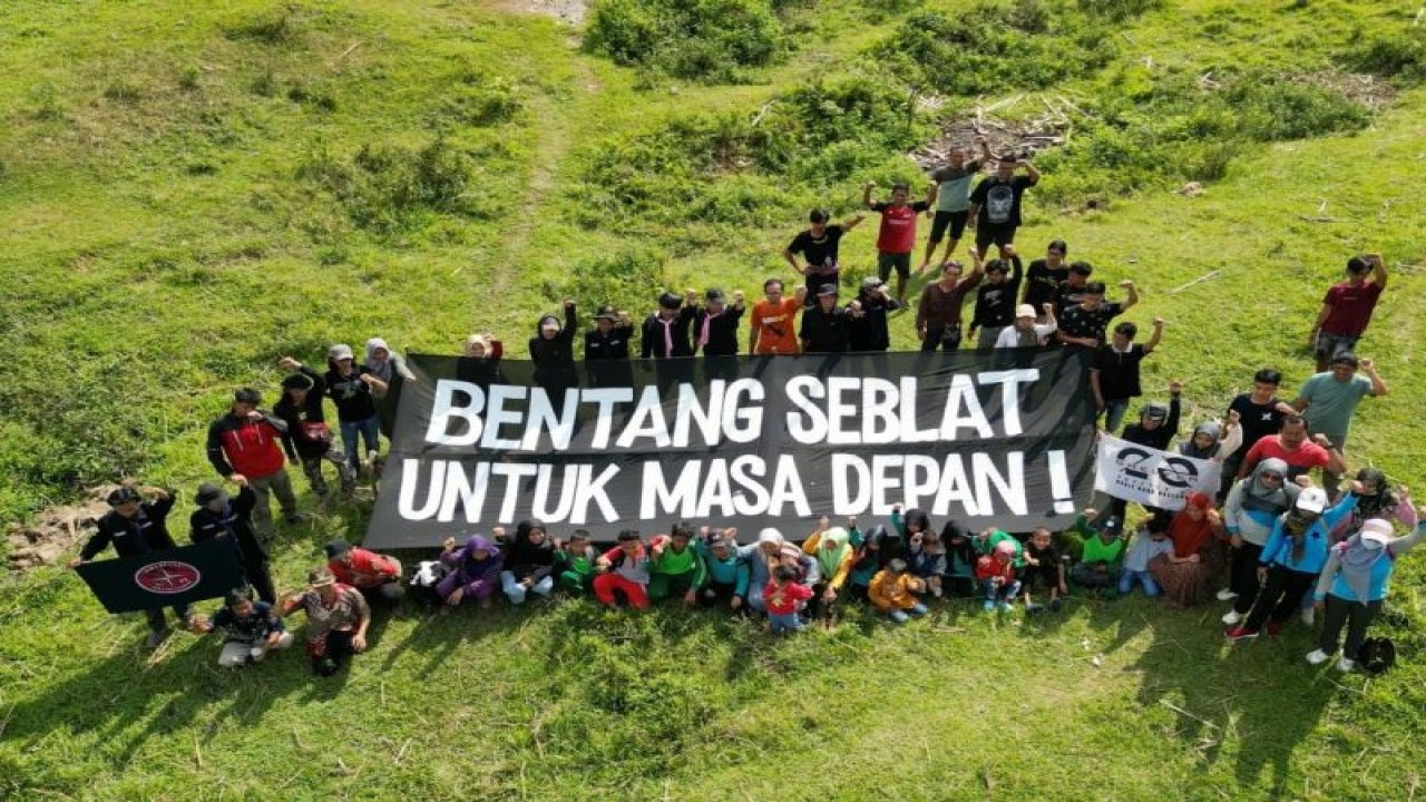 Kanopi Hijau Indonesia bersama sejumlah anggota Koalisi Bentang Seblat dipusatkan di Pusat Latihan Gajah Seblat di Taman Wisata Alam (TWA) Seblat Bengkulu Utara menggelar kemah lingkungan dalam memperingati Hari Lingkungan Hidup Sedunia, di Seblat Bengkulu, Senin. (05/06/2023). (ANTARA/HO-Kanopi)