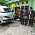 Kantor Kementerian Agama OKU melakukan pelepasan puluhan JCH ke tanah suci, Kamis. (ANTARA/Edo Purmana/23)-1687430301