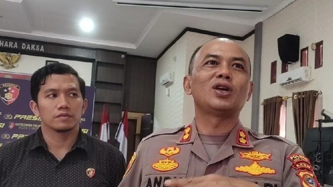 Kapolres Aceh Timur AKBP Andy Rahmansyah. ANTARA/Hayaturrahmah