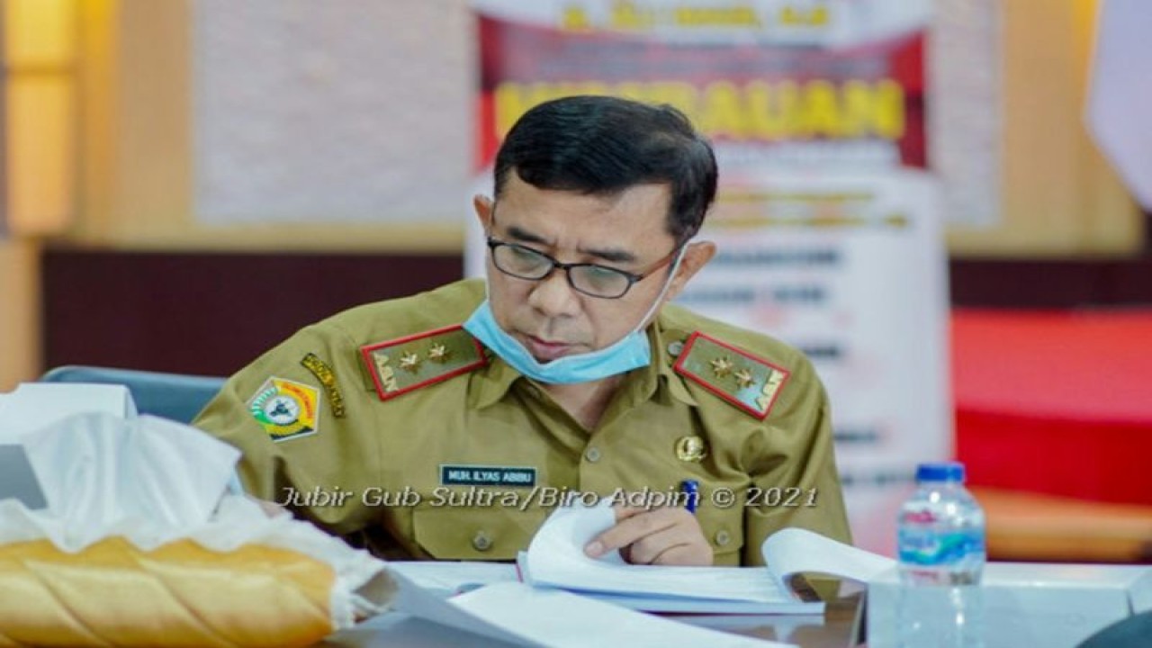 Kepala BPKAD Sultra Muhammad Ilyas Abibu. (ANTARA/HO-Pemprov Sultra)