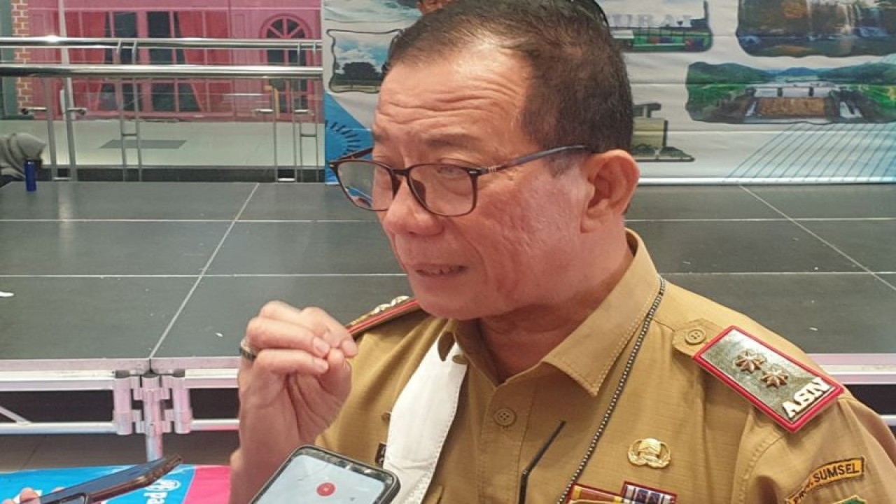Kepala Dinas Kebudayaan dan Pariwisata Sumsel Aufa Syahrizal (ANTARA/Yudi Abdullah)