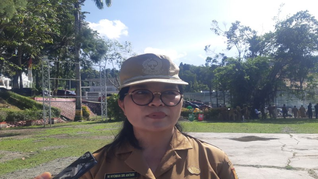 Kepala Dinas Kesehatan Kota Jayapura Ni Nyaman Sri Antari. (ANTARA/Ardiles Leloltery)