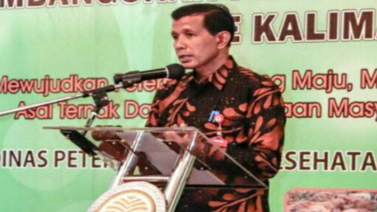 Kepala Dinas Peternakan dan Keswan Provinsi Kaltim Fahmi Himawan (Antara / HO Disnak Keswan Kaltim)
