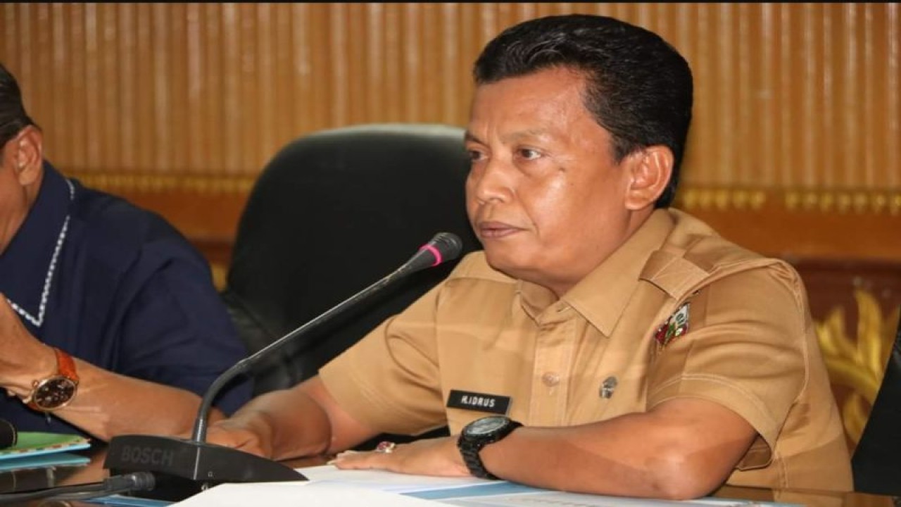 Kepala Dinsos Pekanbaru Idrus. (ANTARA/HO-Pemko Pekanbaru)