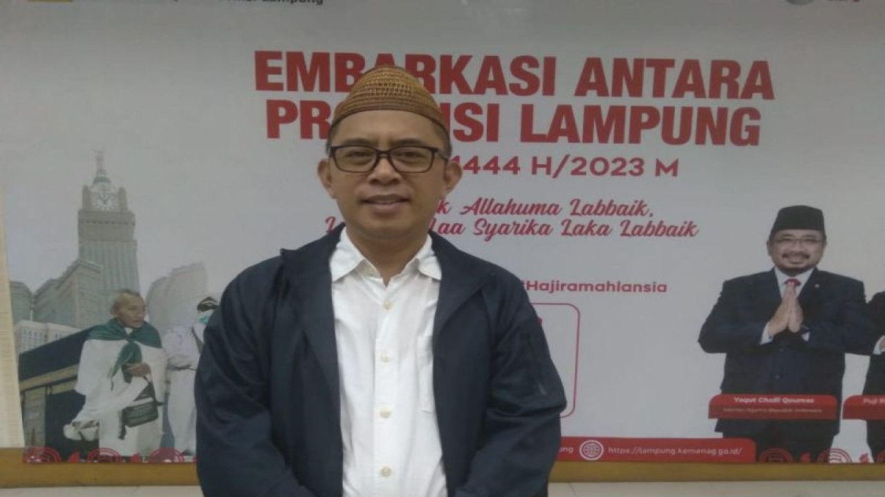 Kepala Kantor Wilayah Kementerian Agama (Kanwil Kemenag) Lampung, Puji Raharjo. (FOTO ANTARA/Dian Hadiyatna)