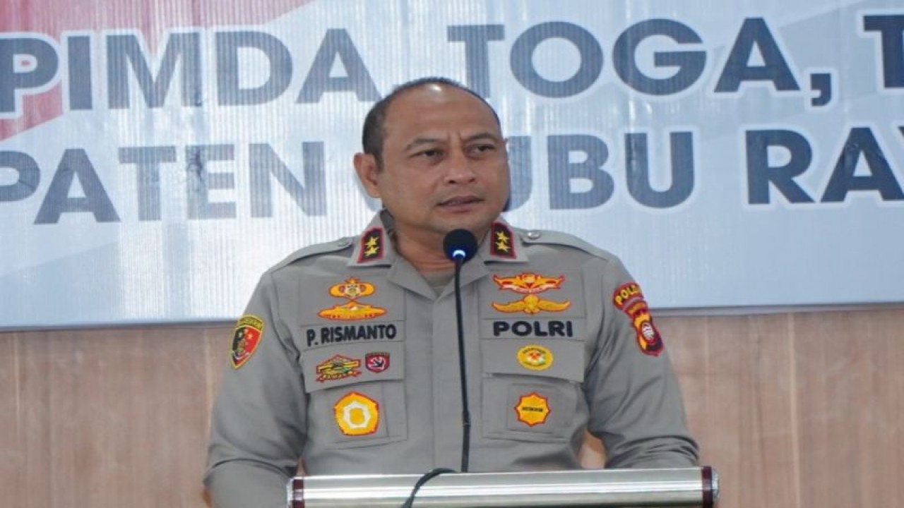 Kepala Kepolisian Daerah Kalimantan Barat Irjen Pol Pipit Rismanto. ANTARA/HO-Humas Polda Kalbar (Teofilusianto Timotius)