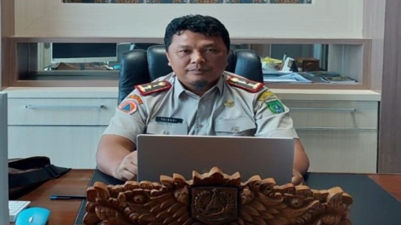 Kepala Pelaksana BPBD Tanah Bumbu Sulhadi (ANTARA/Sujud)