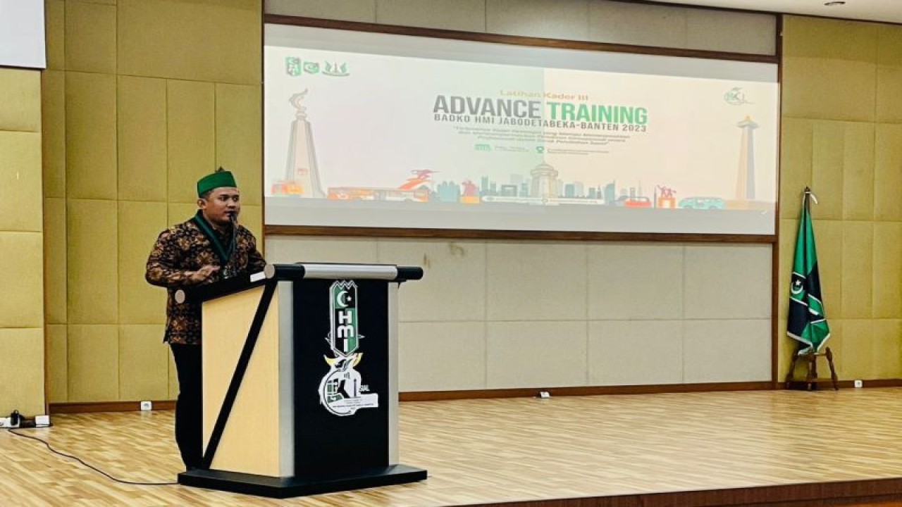 Ketua Umum Badko HMI Jabodetabeka Banten Adhiya Muzakki (ANTARA/HO-Dokumentasi Pribadi)