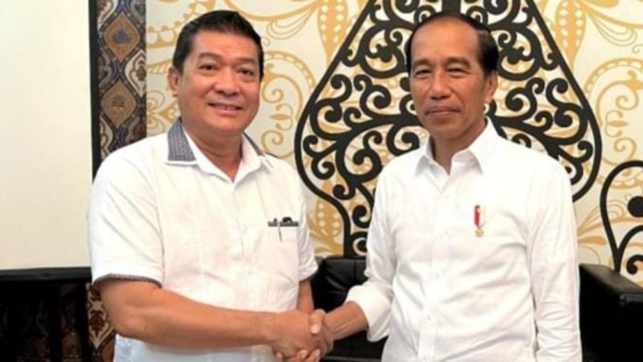 Ketua Umum (Ketum) Kelompok Relawan Presiden RI Joko Widodo (Jokowi) Solidaritas Merah Putih (Solmet) Silfester Matutina. ANTARA/HO-Dokumentasi Pribadi