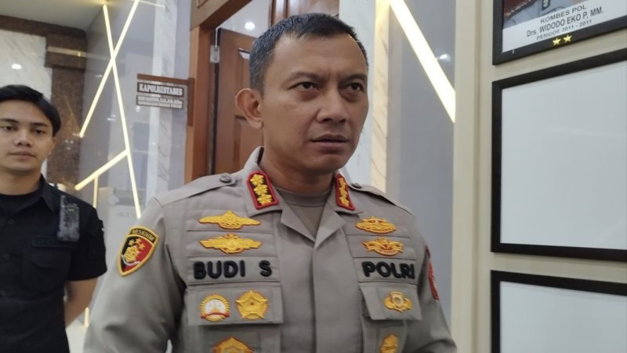Kapolrestabes Bandung Kombes Pol Budi Sartono. ANTARA/Bagus Ahmad Rizaldi.