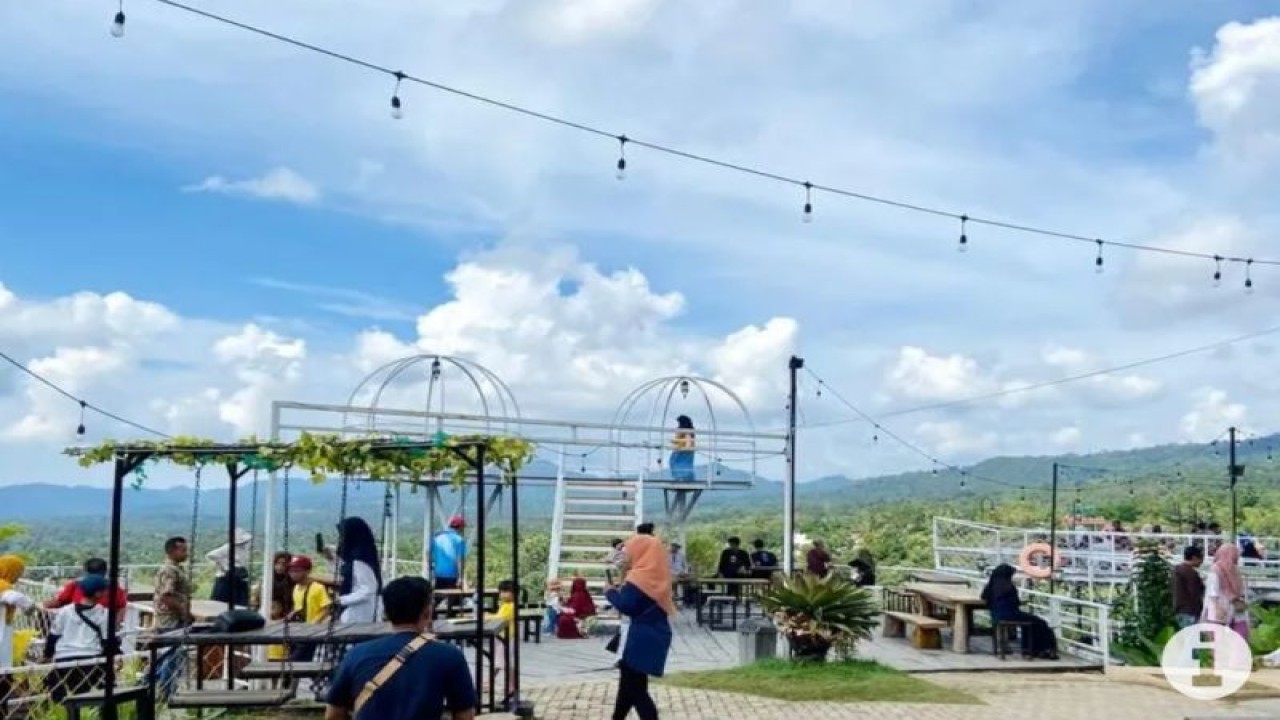 Salah satu lokasi wisata di Bandarlampung, Lampung. ANTARA/MS Taufiqurrahman