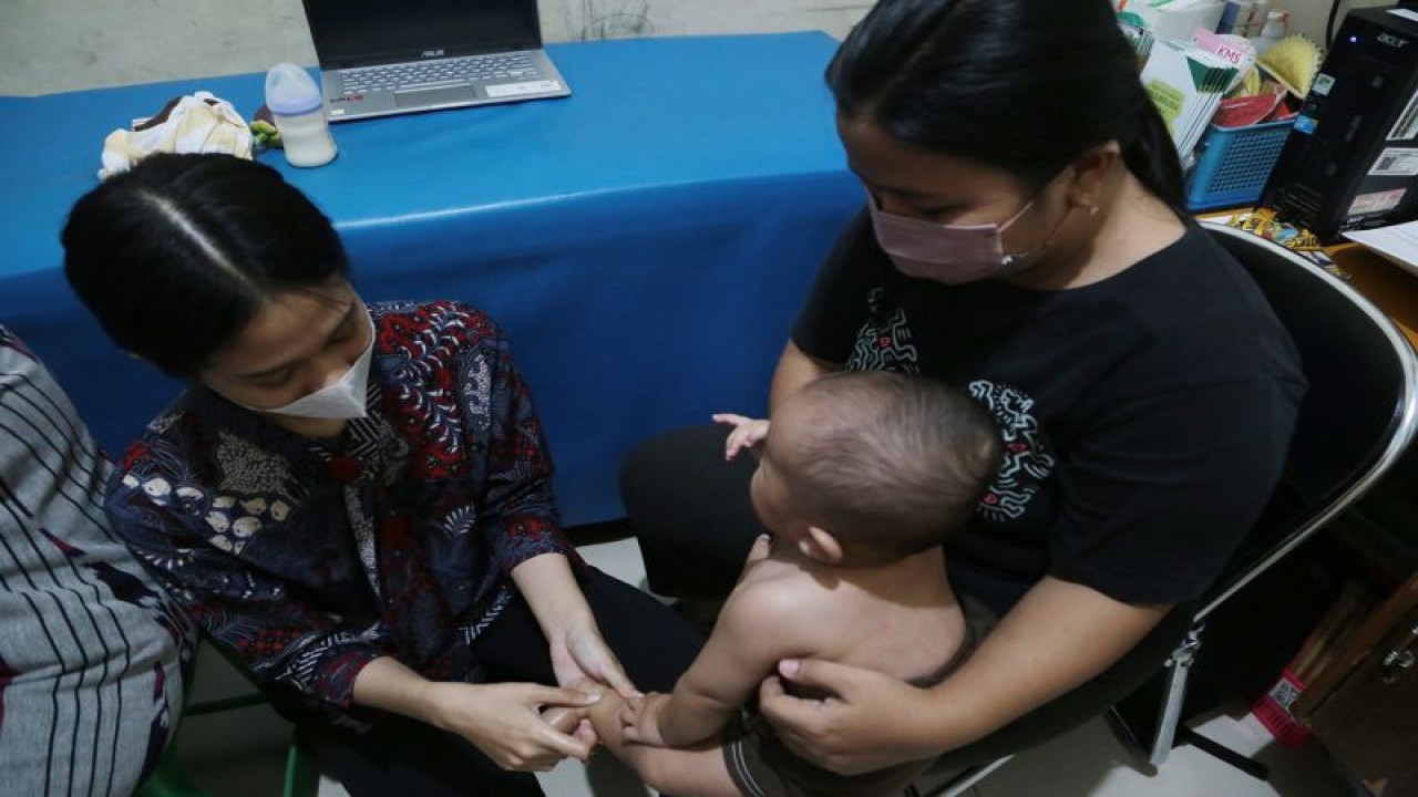 Layanan ramah anak di salah satu puskesmas di Kota Surabaya (ANTARA/HO-Diskominfo Surabaya)